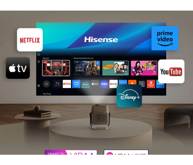 Hisense M2 Pro 4K UHD (3840 x 2160), 1300 ANSI lumen, Wi-Fi - 1361211 - zdjęcie 12